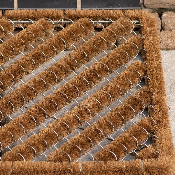 Covoraș de intrare din fibre de nucă de cocos 45x75 cm - Esschert Design-image-1