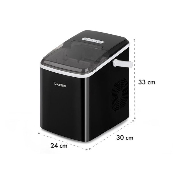 Aparat pentru gheață Klarstein Artic Porter, negru-image-2