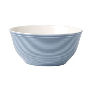 Bol din porțelan Villeroy & Boch Like Color Loop, 750 ml, alb - albastru