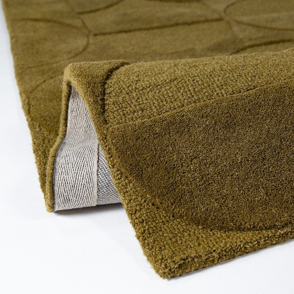 Covor verde închis țesut manual din lână 160x230 cm Gigi – Flair Rugs-image-4