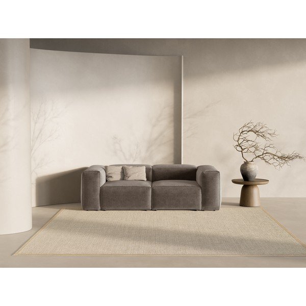 Canapea maro 224 cm Bergamo – Cosmopolitan Design-image-1