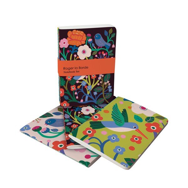 Carnețele 64 pag. A6 3 buc. Birdsong – Roger la Borde-image-3