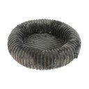 Pat pentru animale de companie gri închis pentru câini ø 50 cm Dog Fantasy Stripe – Plaček Pet Products