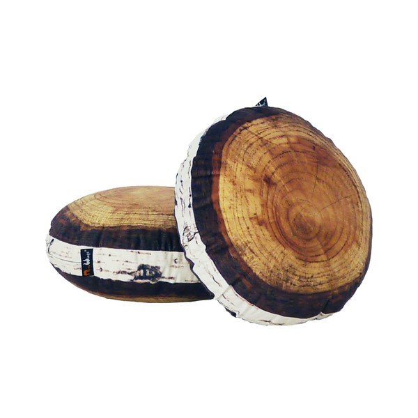 Puf MeroWings Nordic Birch Ring, Ø 40 cm-image-1