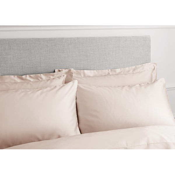 Lenjerie de pat din bumbac satinat Bianca Classic, 200 x 200 cm, bej-image-2