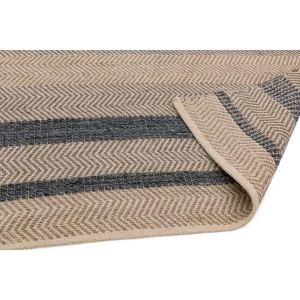 Covor Asiatic Carpets Fields, 120 x 170 cm, taupe-albastru-image-4