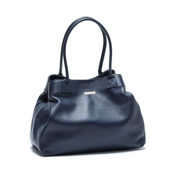 Geantă din piele Isabella Rhea no. 1202, albastră-image-2