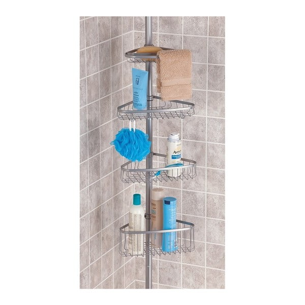 Raft telescopic de colț pentru baie iDesign York-image-3