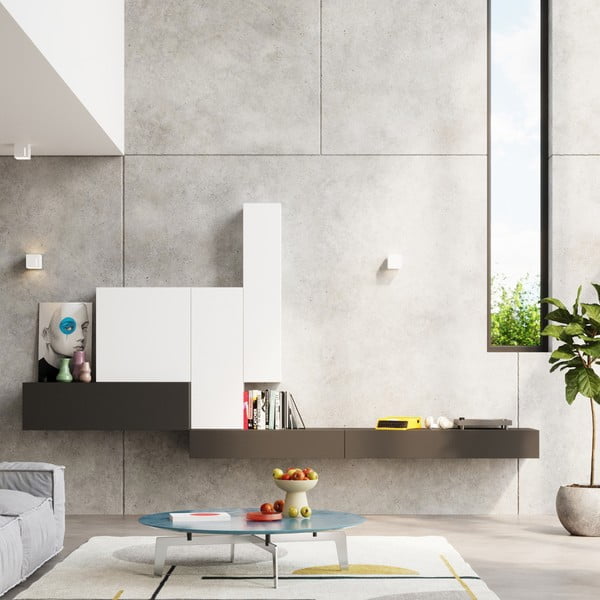 Plafonieră albă cu abajur din metal 10x10 cm Pax – Sollux-image-4