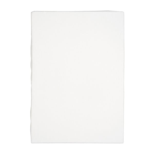 Cearșaf Walra Jersey, 90 x 220 cm, nuanță de alb 