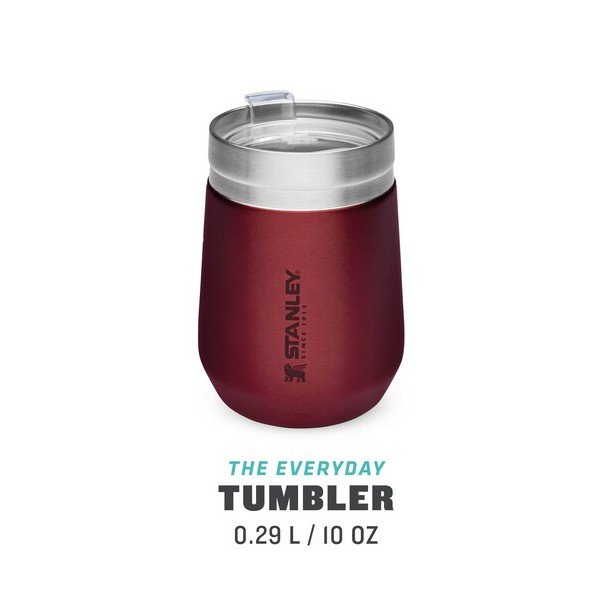 Pahar termos burgundy 290 ml – Stanley-image-3