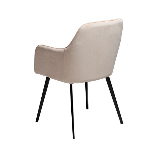 Scaun cu cotiere DAN–FORM Denmark Embrace Velvet, bej-image-2