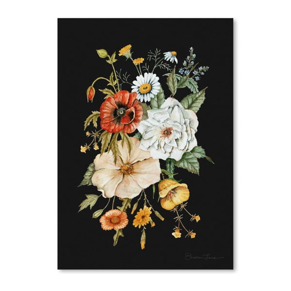 Poster Americanflat Wildflower Bouquet by Shealeen Louise, 30 x 42 cm