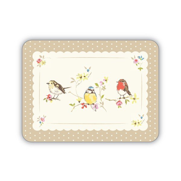 Set 4 suporturi pentru farfurii Cooksmart ® Dawn Chorus-image-2