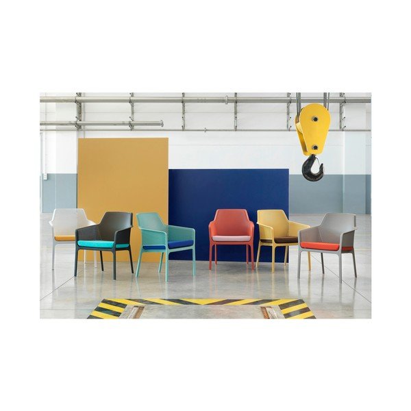  Fotoliu de grădină / de exterior Nardi Garden Net Relax, alb-image-1