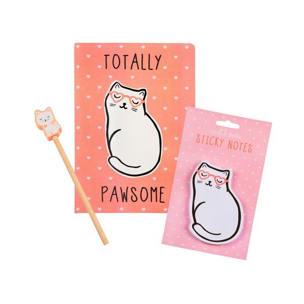 Blocnotes adezive Sass & Belle Cutie Cat, 50 file-image-2