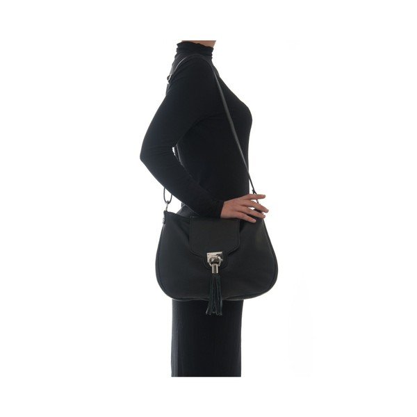 Geantă din piele Isabella Rhea Laurus, negru-image-4