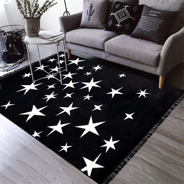 Covor lavabil cu 2 fețe Kate Louise Milkyway, 140 x 215 cm-image-3