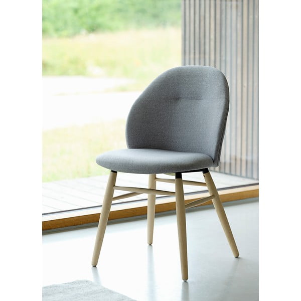 Scaun de dining gri Teno – Unique Furniture-image-1