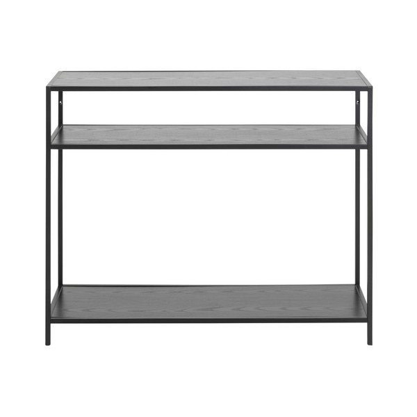 Masă tip consolă Actona Seaford, negru-image-2