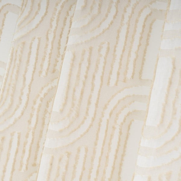 Perdea bej 140x260 cm Relief Arch – Casa Selección-image-3