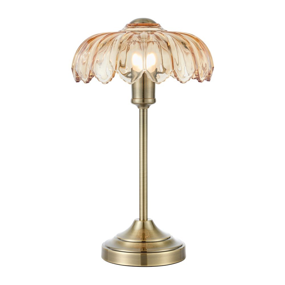Veioza alamie/chihlimbar (inaltime 43 cm) Kurage – Markslöjd