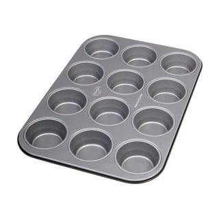 Formă copt din oțel pentru 12 brioșe Dr. Oetker Sweet