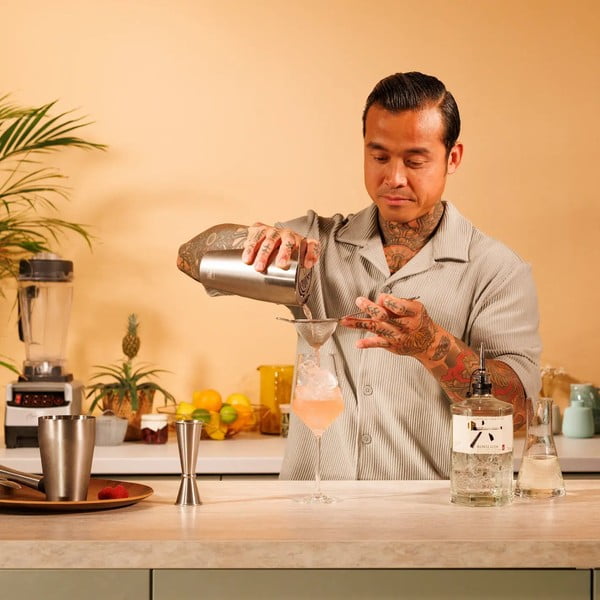 Set de preparare cocktailuri din oțel inoxidabil Bar in Box – VacuVin-image-3