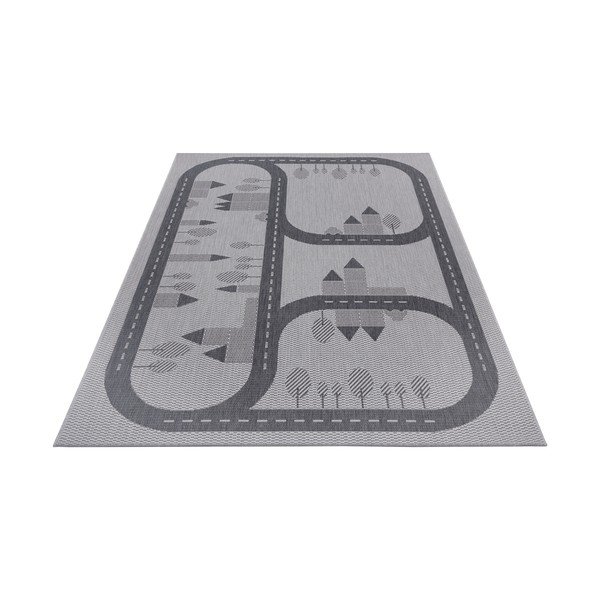 Covor pentru copii Ragami Roads, 120x170 cm, crem-image-2