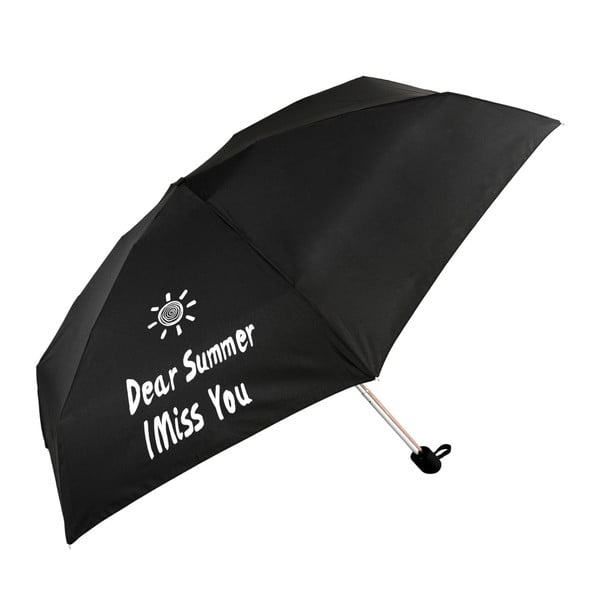 Umbrelă pliabilă Miss Summer, negru