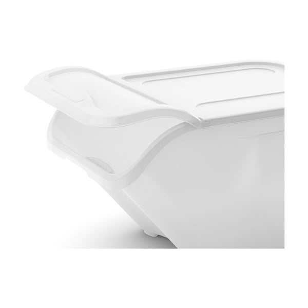 Cutie de depozitare albă din plastic cu capac 55x39x46 cm All In Box – KIS-image-3