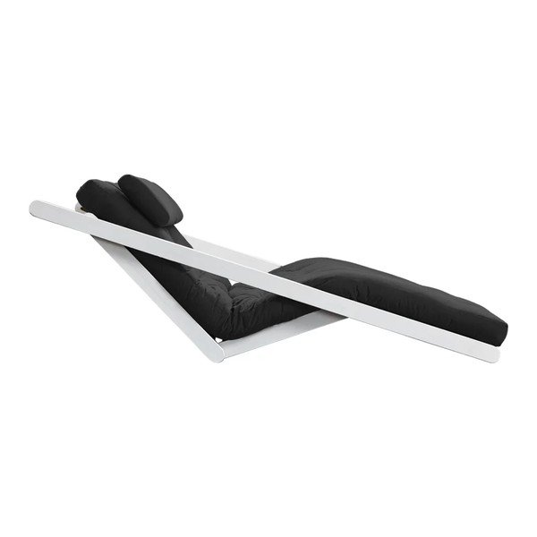 Șezlong variabil cu 2 locuri Karup Design Figo, White/Dark Grey-image-3