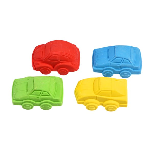 Set de 4 gume de șters  cu formă de mașini Road Trip - Rex London-image-2