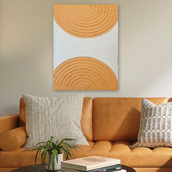 Tablou pictat manual 70x100 cm 3D Canvas – Wallity-image-1