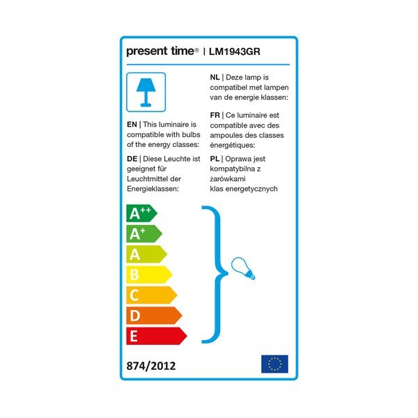 Lampadar cu structură metalică Leitmotiv Fit, verde mentă-image-2