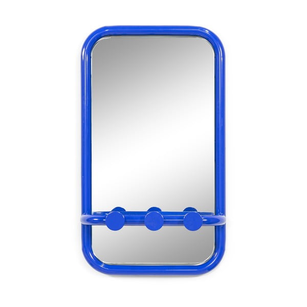 Panou de agățat diverse albastru din metal 35x60x11 cm Retro – Spinder Design