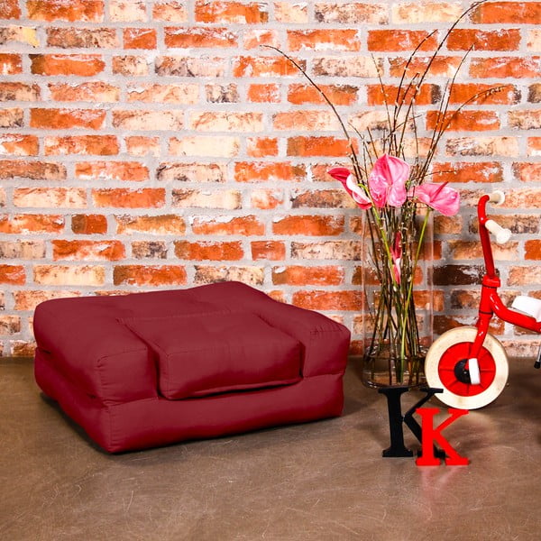Fotoliu pentru copii Karup Baby Cube Light Bordeaux-image-4