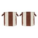 Coșuri de depozitare 2 buc. din material textil ø 32x32 cm Kara – OYOY Living Design