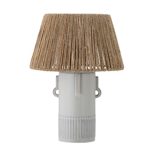 Veioză albă-în culoare naturală Rama - Bloomingville-image-3