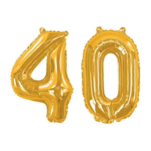 Balon cu numărul 40 Neviti Gold
