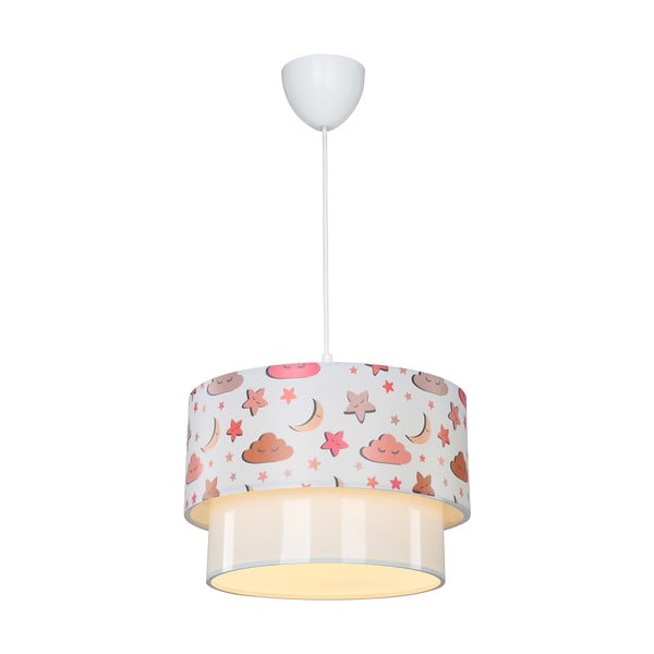 Lustră pentru copii albă ø 30 cm Kinder – Squid Lighting