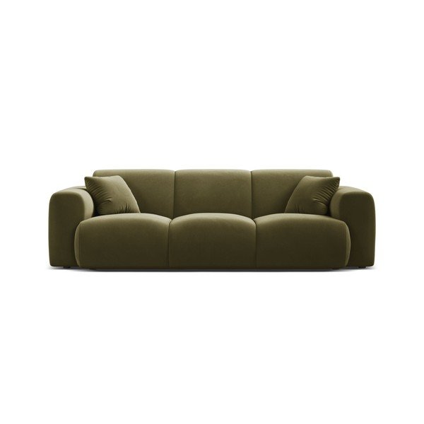 Canapea kaki cu tapițerie din catifea 235 cm Molino – Micadoni -image-2
