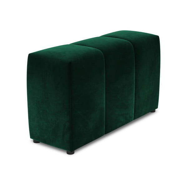 Spătar pentru canapea modulară verde cu tapițerie din catifea Rome Velvet - Cosmopolitan Design
