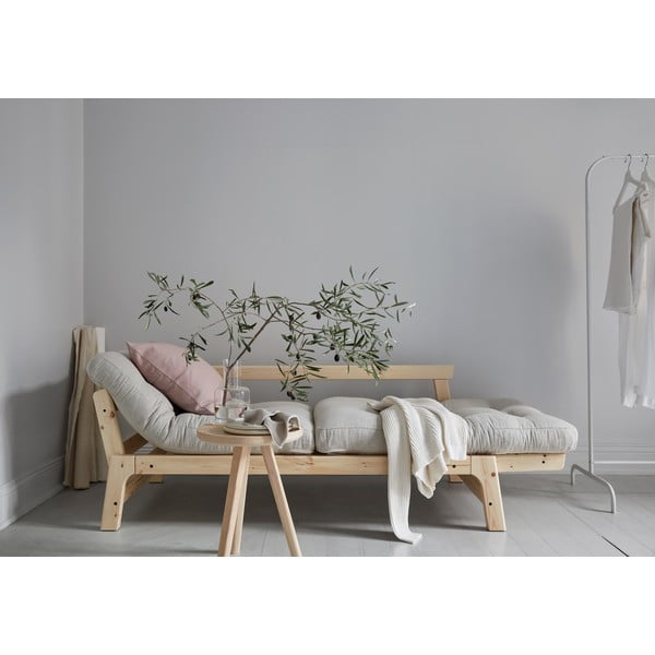 Canapea variabilă Karup Design Step Natural/Dark Grey-image-1