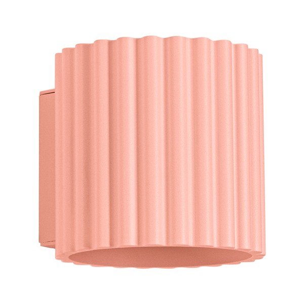 Aplică de perete piersică ø 10 cm Zora – Sollux