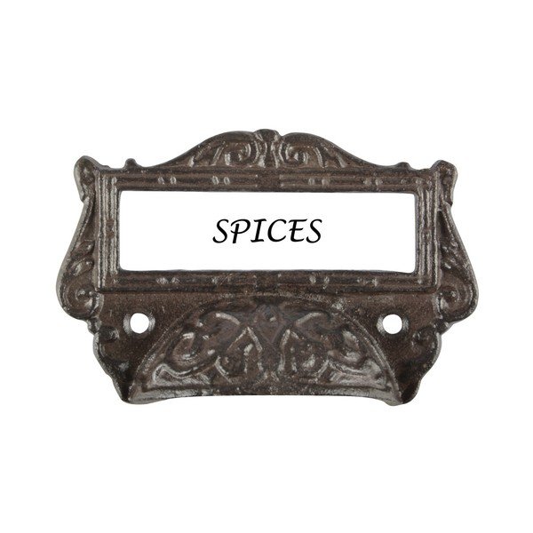 Mânere din fontă cu etichete Esschert Design-image-1