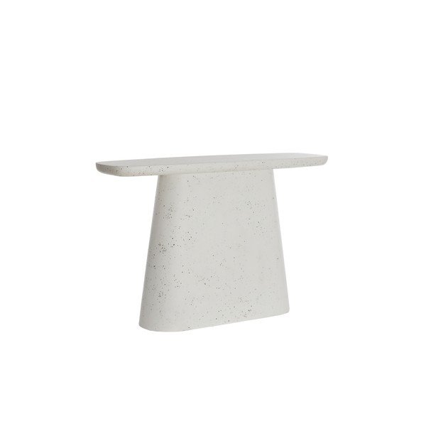 Masă consolă albă 40x120 cm Hamura – Light & Living