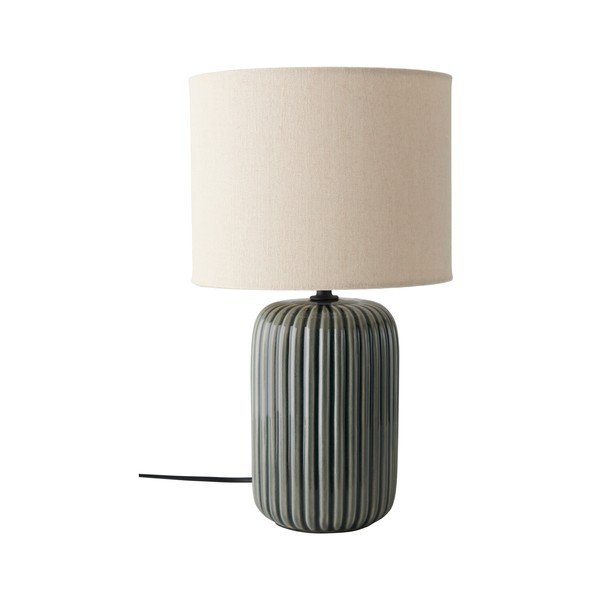 Veioză gri/bej din material textil (înălțime 36 cm) Mizu – Ellos Home
