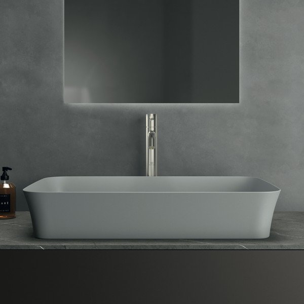 Chiuvetă gri deschis din ceramică 65x40 cm Ipalyss – Ideal Standard-image-4