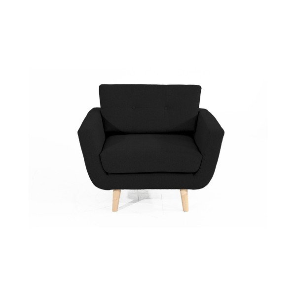 Fotoliu Max Winzer Melvin, negru-image-1